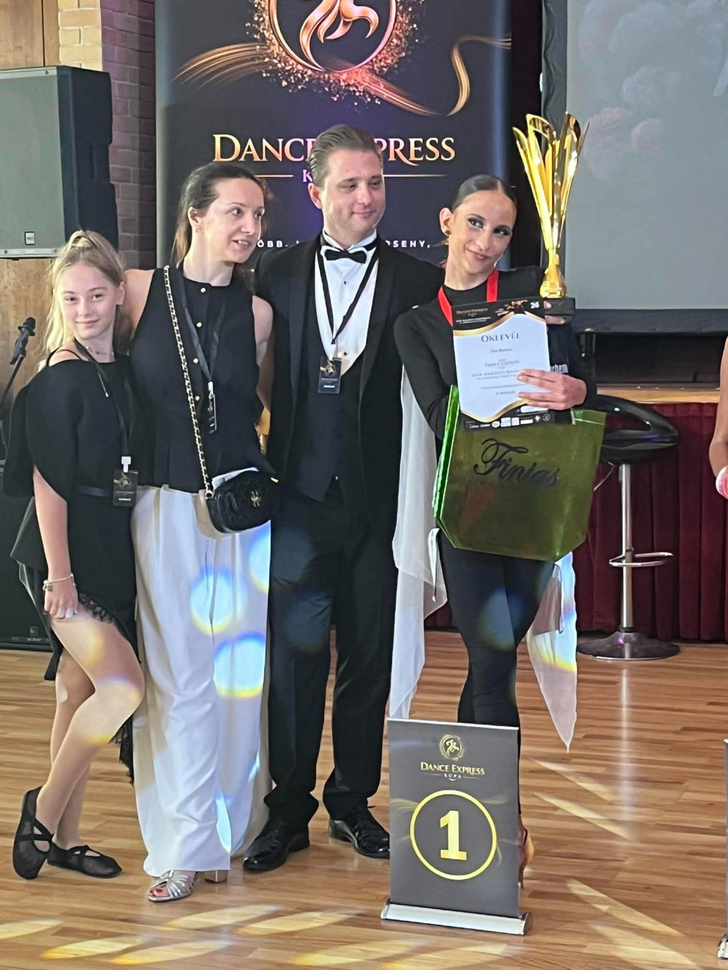 Dance Express Kupa — győztesek díjátadó után